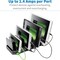 Tripp Lite USB Charging Station, 10-Port, 9-2/5"Wx5-3/10"Dx1"H, Black TRPU280010ST - alternate 10